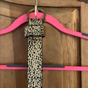 El Cheapo faux calf hair belt